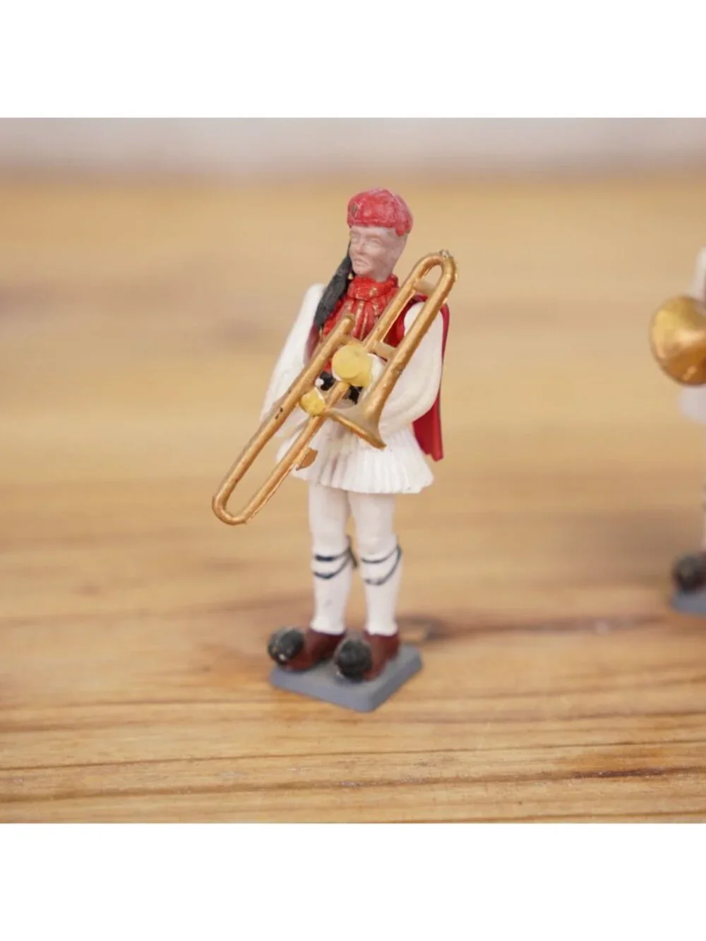 Vintage Aohna Greek Toy Soldiers Set of 13 Evzone Guard Soldiers & Musicians